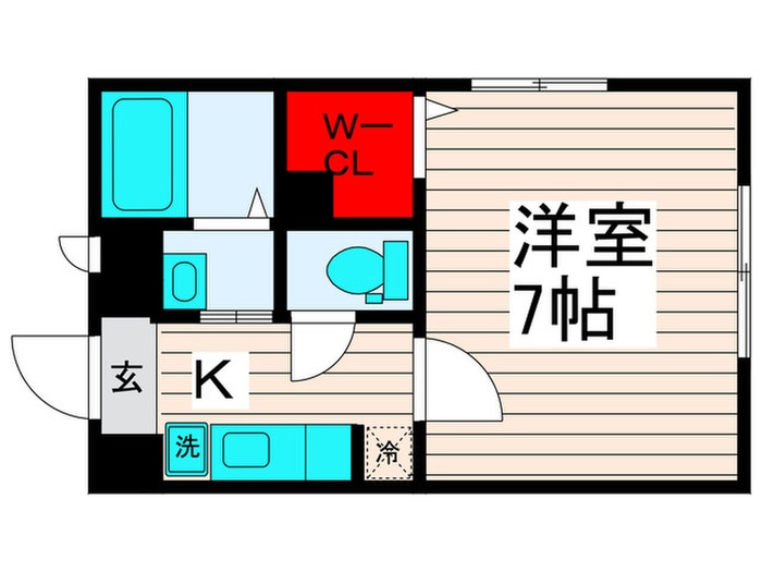 シャルムの物件間取画像