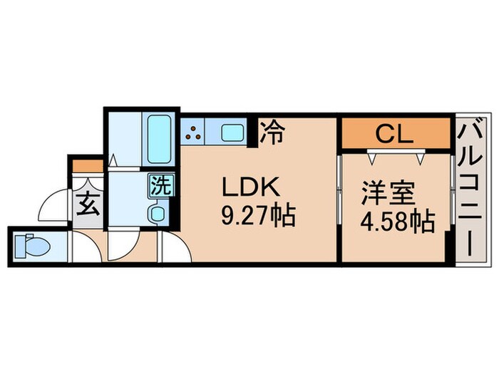 ルリアン西新井本町の物件間取画像