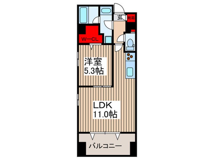 ピニエール浦和岸町の物件間取画像
