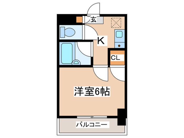 グランヴァン町田（402）の物件間取画像