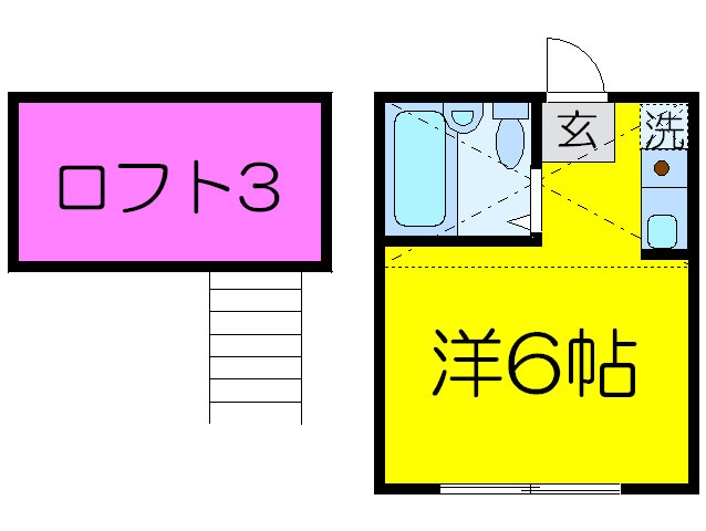 ア－バンスクエア江古田の物件間取画像