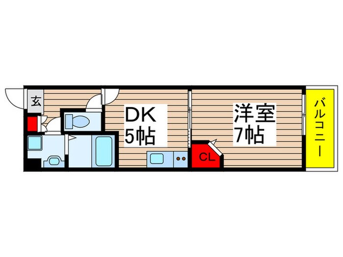 ＭＥＬＤＩＡ京成大和田Ⅱの物件間取画像