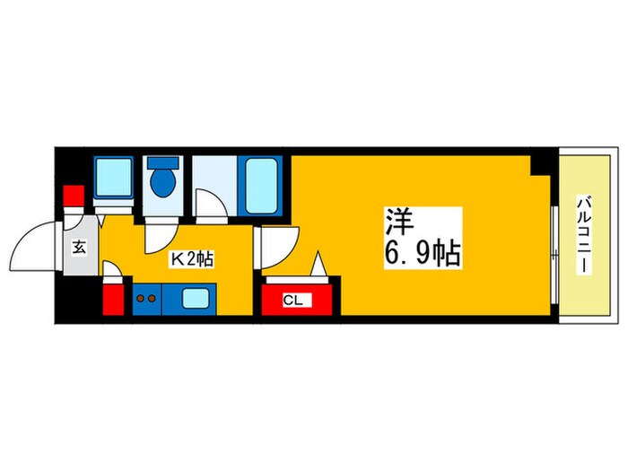 ドゥーエ浦安の物件間取画像