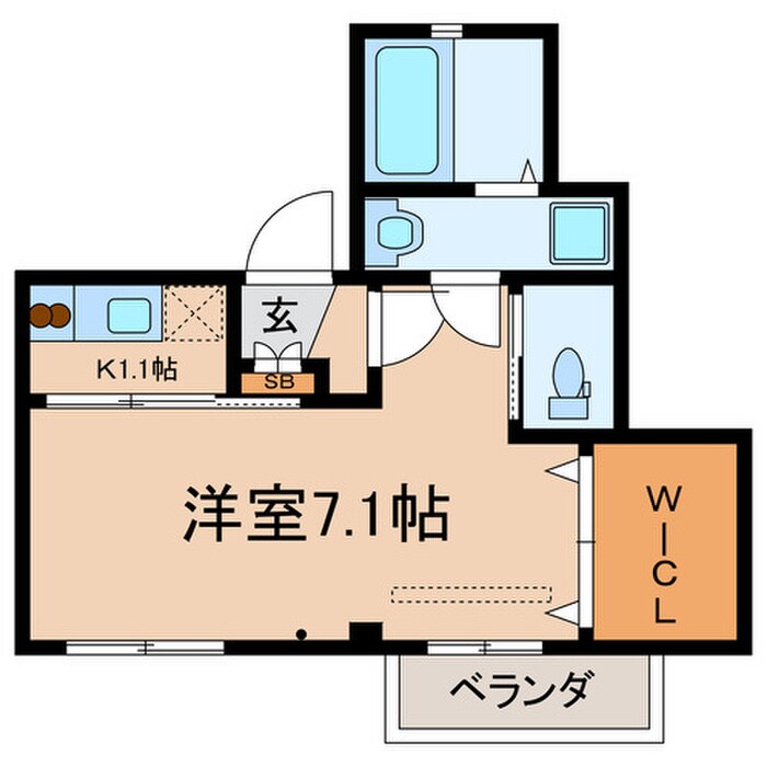 ベル･フェリシテの物件間取画像
