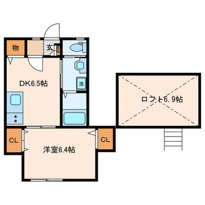 イザットパレス代田の物件間取画像