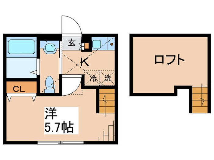 ＭＫＹ淵野辺の物件間取画像