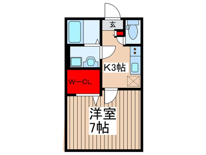 ル・シエル豊春の物件間取画像