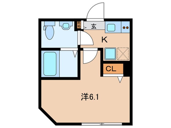 ＰＥＳＣＡ綱島の物件間取画像