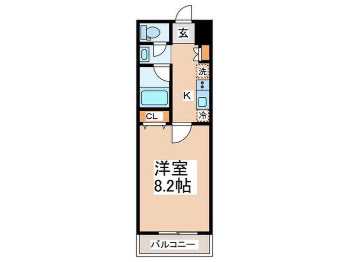 Cs32　MINEGISHIの物件間取画像