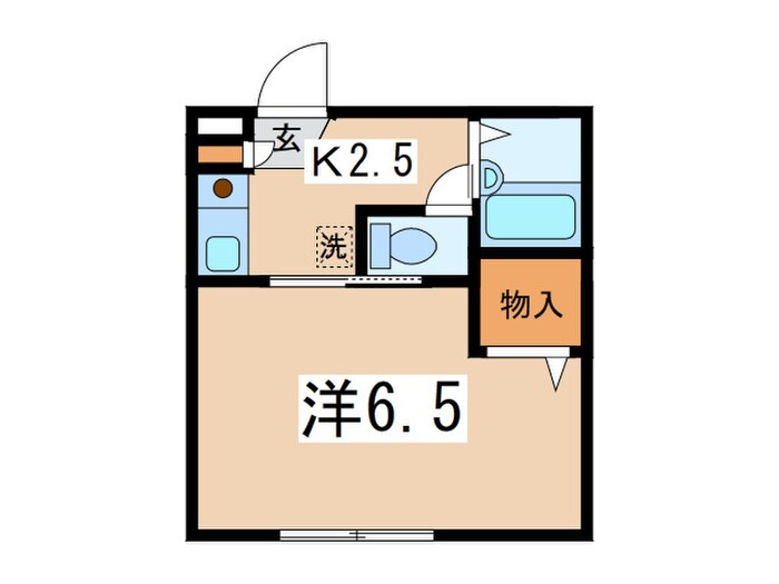 シャト－メイワの物件間取画像