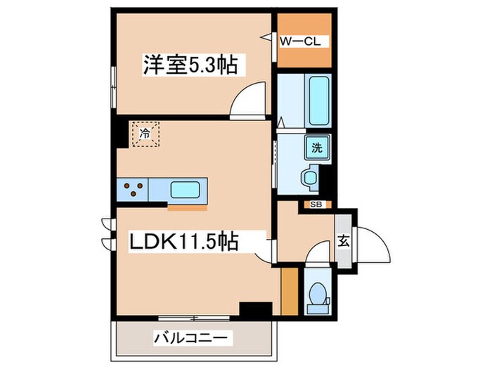 グランドシャトー成城の物件間取画像