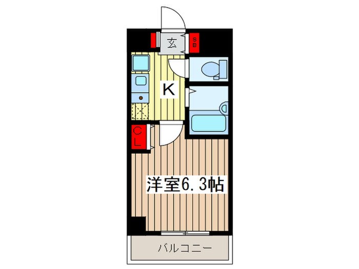 スペ－シア高円寺Ⅱの物件間取画像