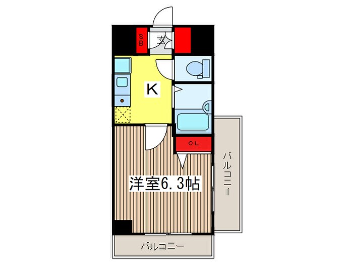 スペ－シア高円寺Ⅱの物件間取画像