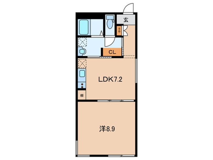 AGRATIO武蔵小山の物件間取画像