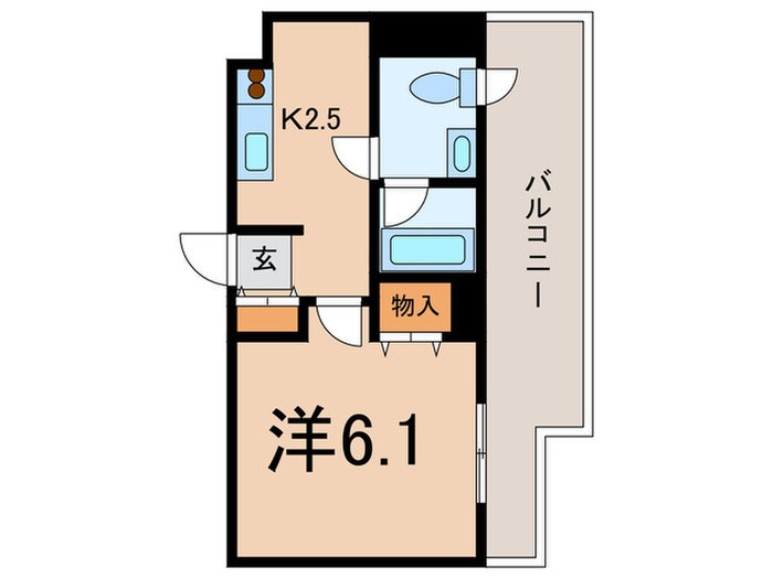 サンフル用賀の物件間取画像