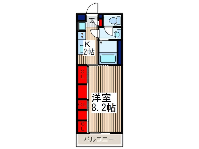 リブリ・シャルマン上戸田の物件間取画像