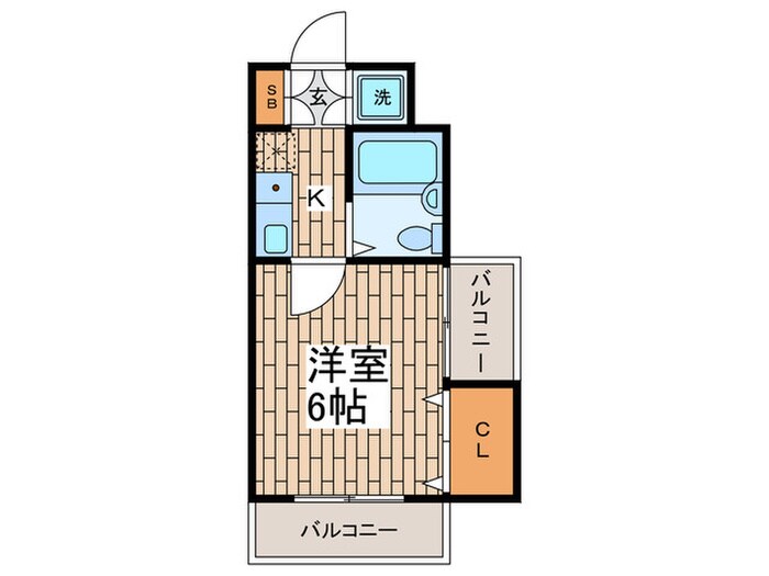 サンシャイン大森の物件間取画像