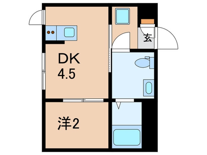 PRELUDEの物件間取画像