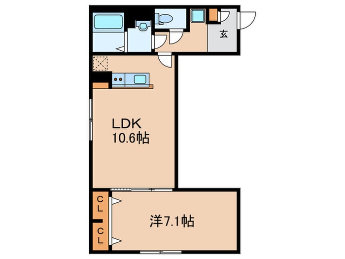 目白19号マンションの物件間取画像