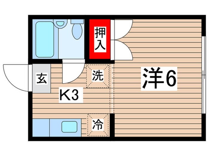 コート日吉の物件間取画像