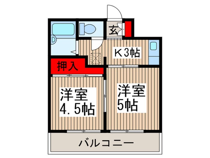 物件間取画像