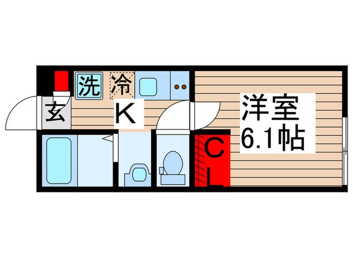 コンソラータ亀有の物件間取画像