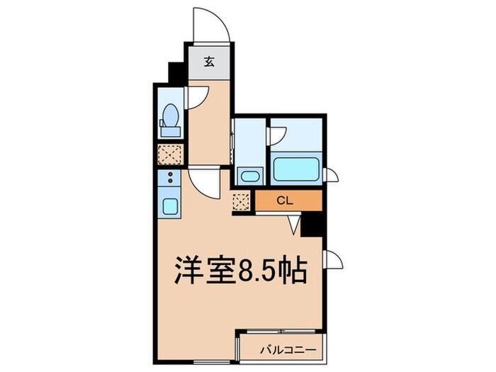 セントレジスＭの物件間取画像