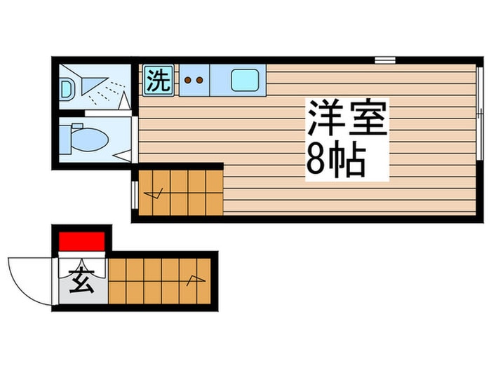 ウエストバレー柏の物件間取画像