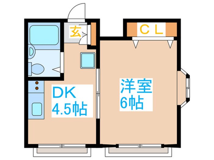 シティヴィラ上祖師谷の物件間取画像