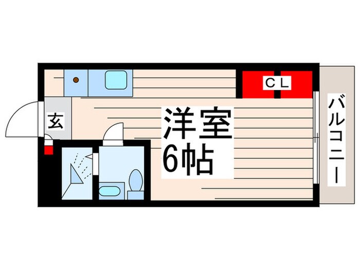 フローラ５の物件間取画像