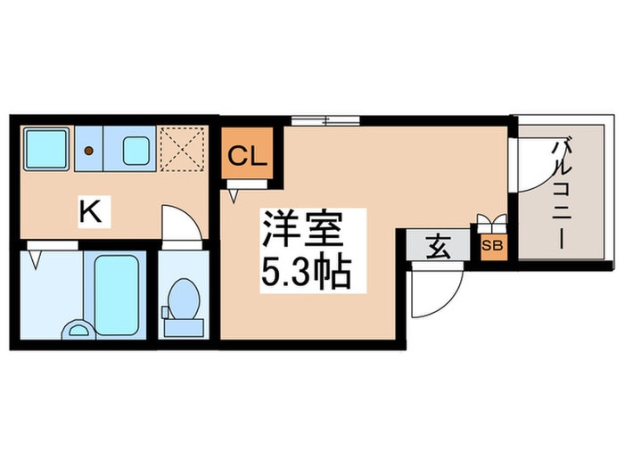 トップランド堀切菖蒲園の物件間取画像