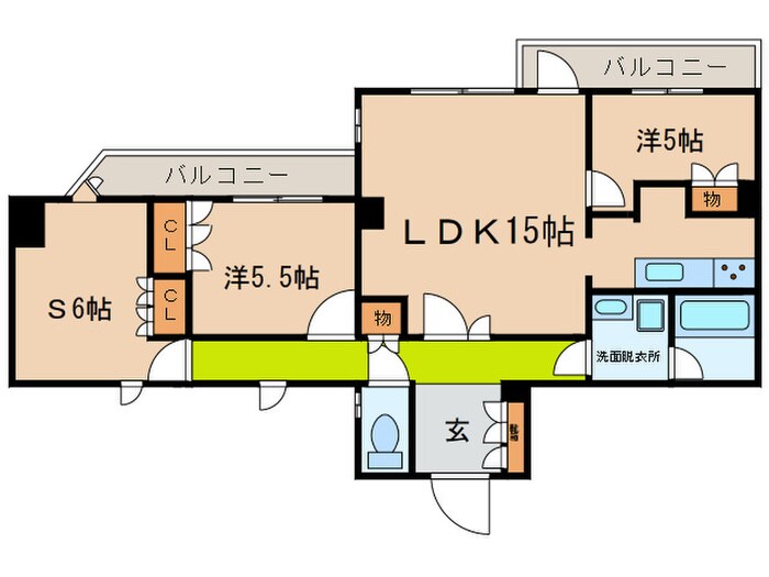 レジディア文京音羽の物件間取画像