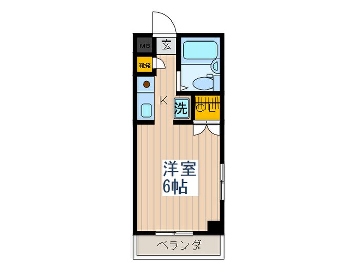 リベルテ新中野の物件間取画像