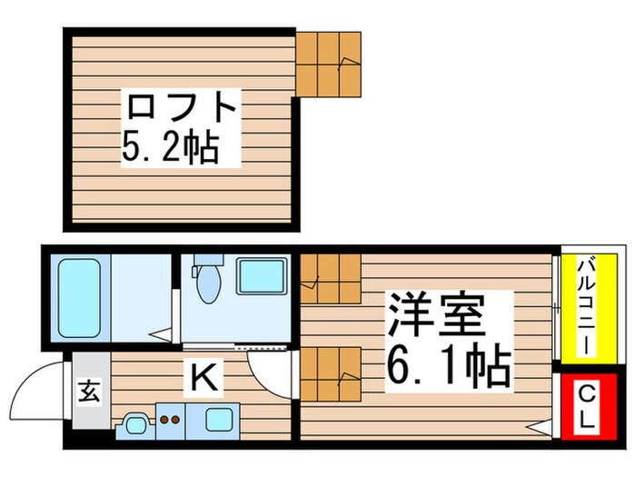 レグジー東船橋の物件間取画像