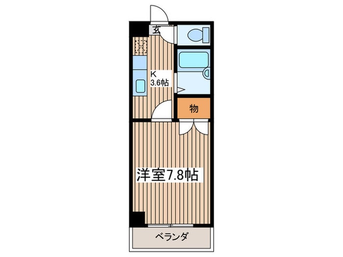 スカイグランデの物件間取画像