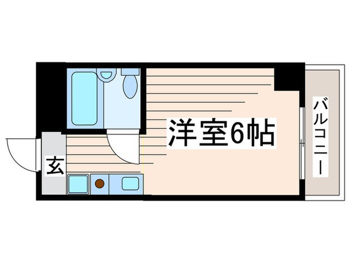 ニューガイアリルーム西葛西№59の物件間取画像