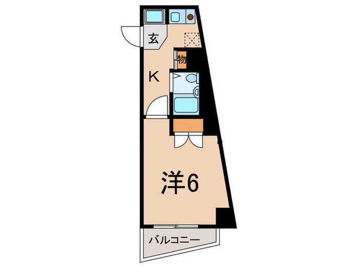 カテリーナ馬込の物件間取画像