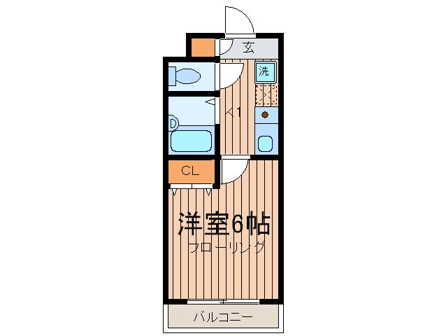 サンファスト成城の物件間取画像