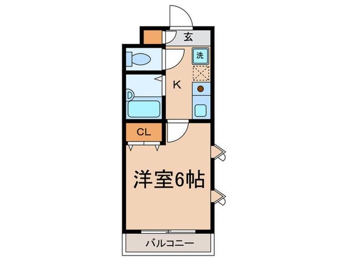 サンファスト成城の物件間取画像