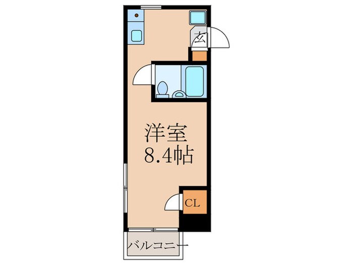 カドヤビルの物件間取画像
