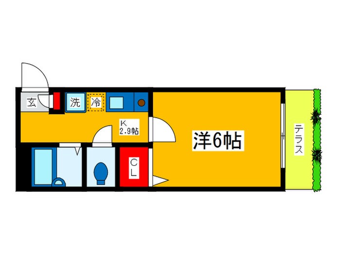 ベルメ－ルの物件間取画像