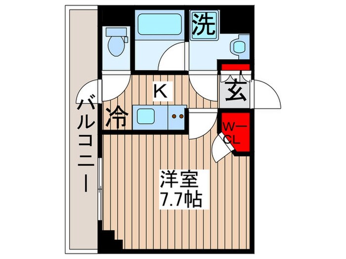 KDXレジデンス豊洲の物件間取画像