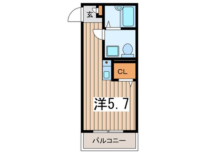 エミグラント宿河原の物件間取画像