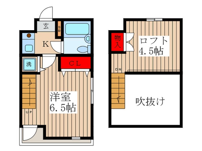 ＤＯＮ　ＱＵＩＪＯＴＥの物件間取画像