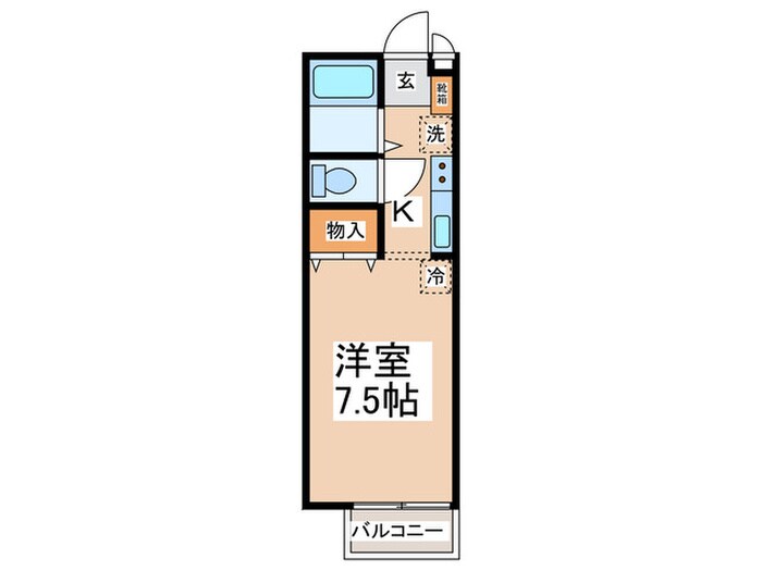 ルミエ－ル菊名の物件間取画像