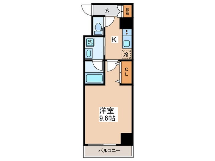 ベルシード氷川台の物件間取画像