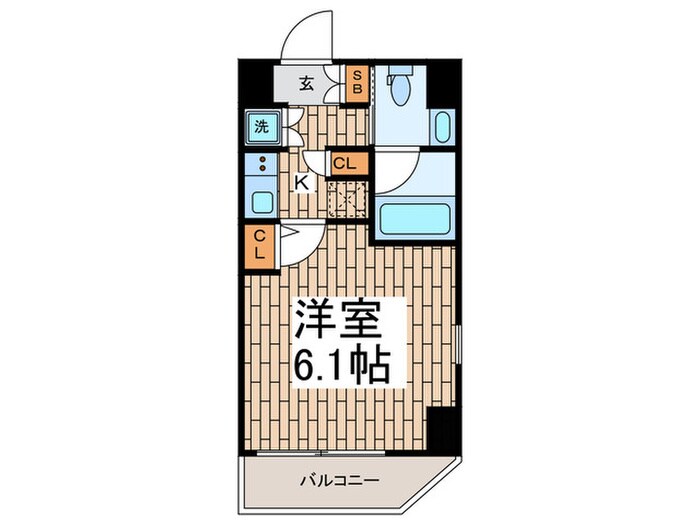 レファシア大森の物件間取画像