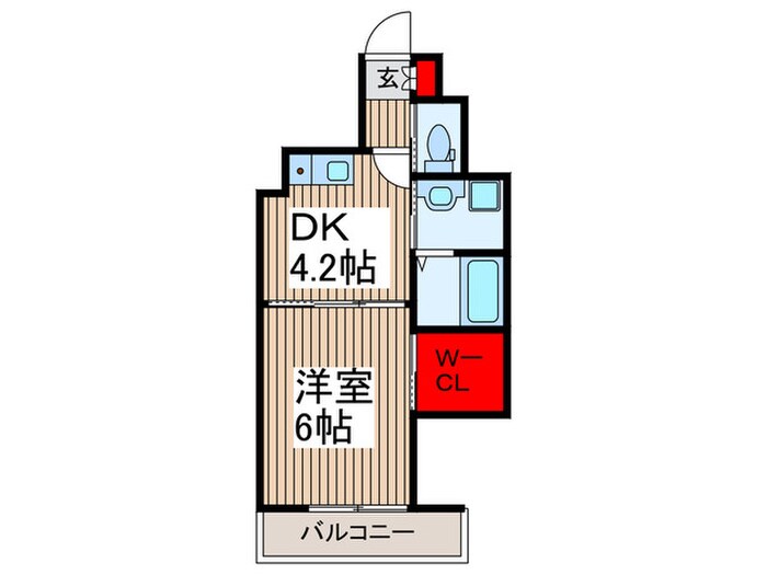 シルクロード北戸田の物件間取画像