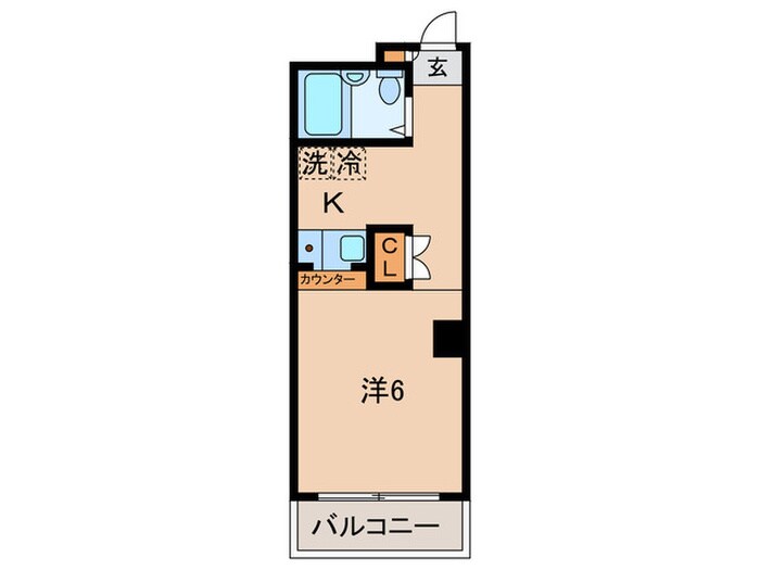 サンヒルズの物件間取画像