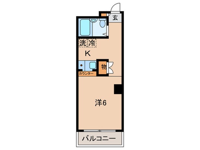 サンヒルズの物件間取画像